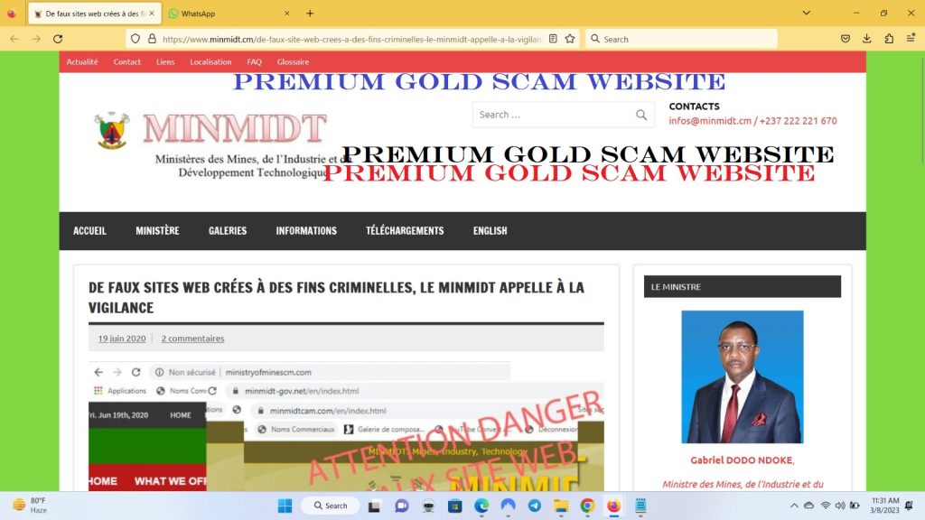 CEMAC License Scams in Cameroon